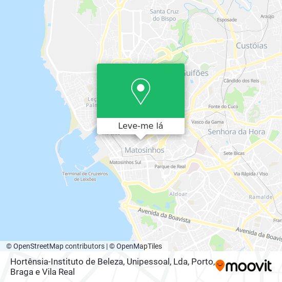 Hortênsia-Instituto de Beleza, Unipessoal, Lda mapa