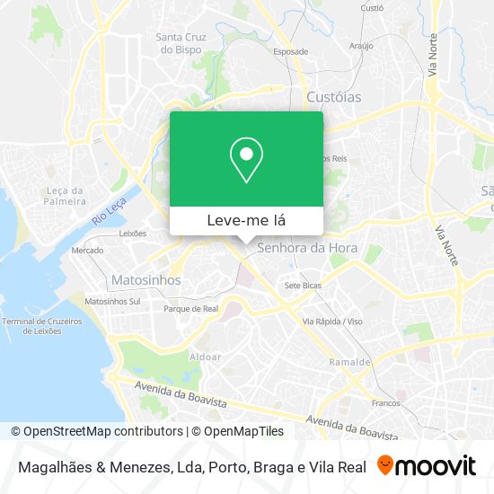 Magalhães & Menezes, Lda mapa
