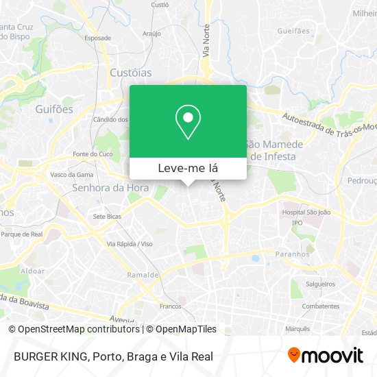 BURGER KING mapa