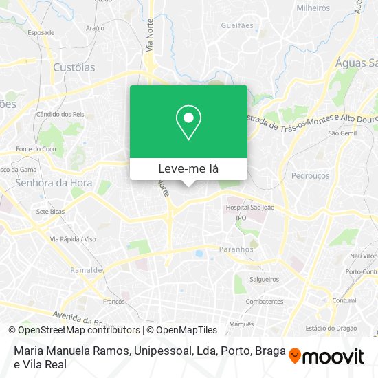 Maria Manuela Ramos, Unipessoal, Lda mapa
