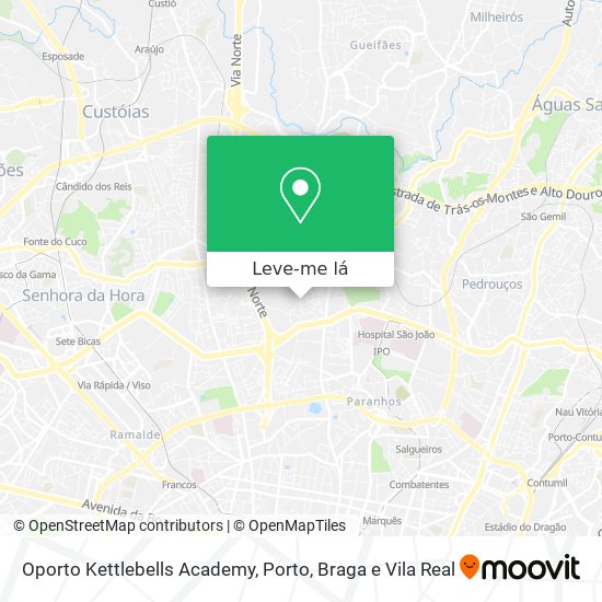 Oporto Kettlebells Academy mapa