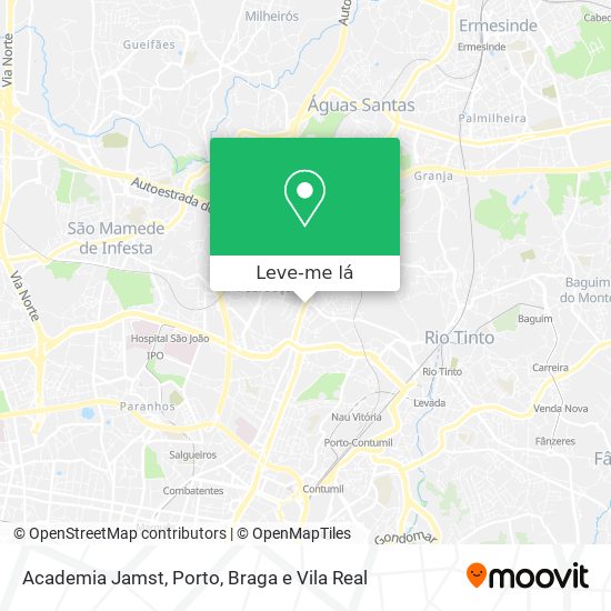 Academia Jamst mapa