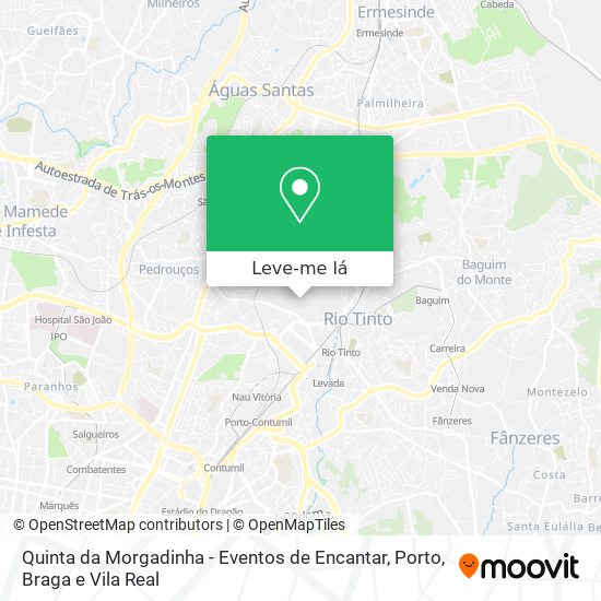 Quinta da Morgadinha - Eventos de Encantar mapa