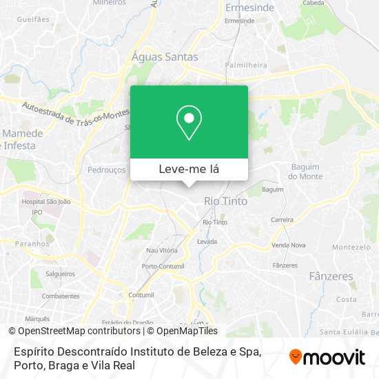 Espírito Descontraído Instituto de Beleza e Spa mapa