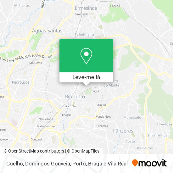 Coelho, Domingos Gouveia mapa