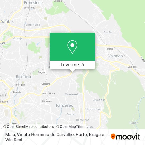 Maia, Viriato Hermínio de Carvalho mapa