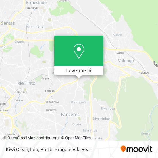 Kiwi Clean, Lda mapa