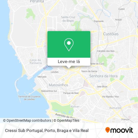 Cressi Sub Portugal mapa
