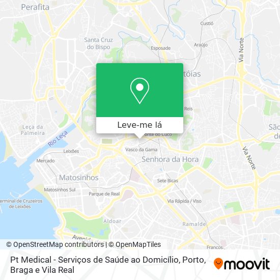 Pt Medical - Serviços de Saúde ao Domicílio mapa