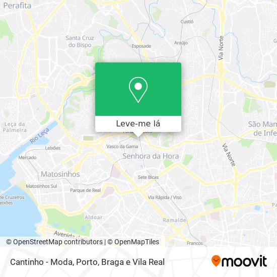 Cantinho - Moda mapa