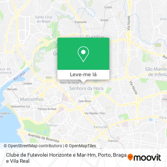 Clube de Futevolei Horizonte e Mar-Hm mapa