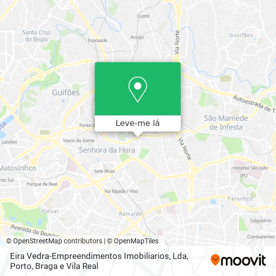 Eira Vedra-Empreendimentos Imobiliarios, Lda mapa