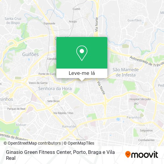 Ginasio Green Fitness Center mapa