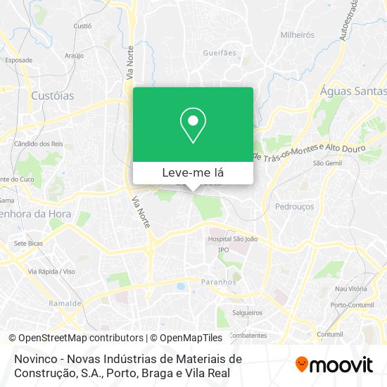 Novinco - Novas Indústrias de Materiais de Construção, S.A. mapa