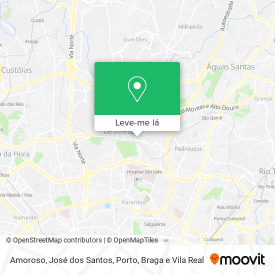 Amoroso, José dos Santos mapa
