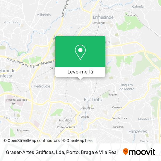 Graser-Artes Gráficas, Lda mapa