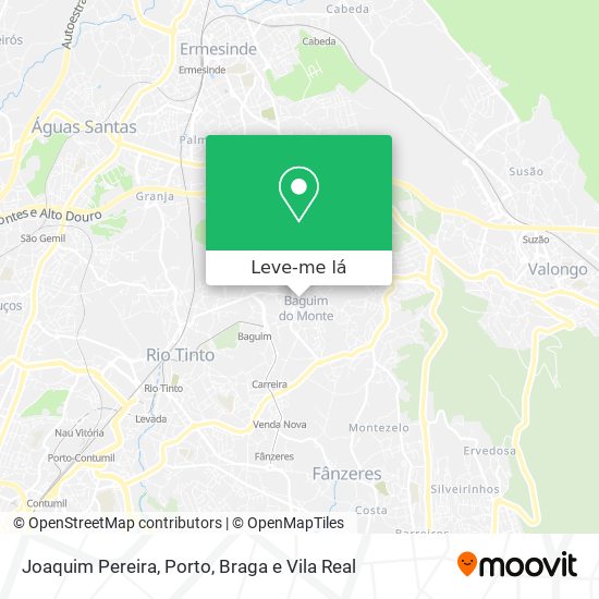 Joaquim Pereira mapa