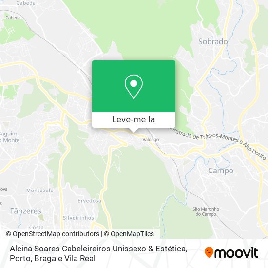 Alcina Soares Cabeleireiros Unissexo & Estética mapa