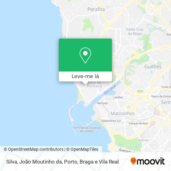 Silva, João Moutinho da mapa