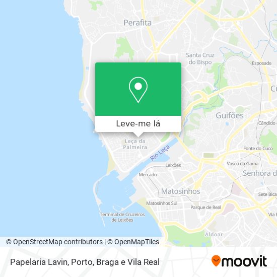 Papelaria Lavin mapa