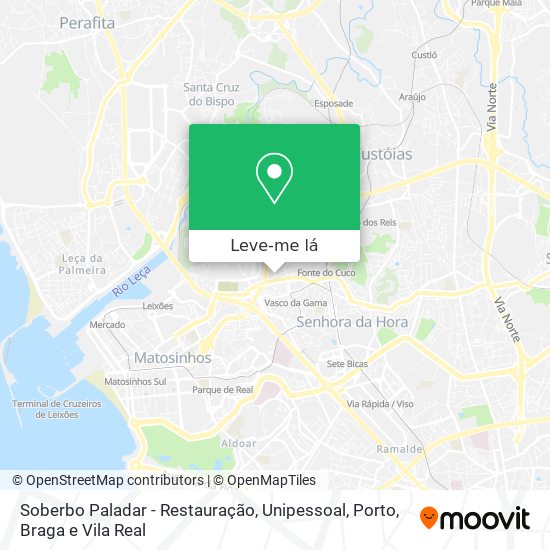 Soberbo Paladar - Restauração, Unipessoal mapa