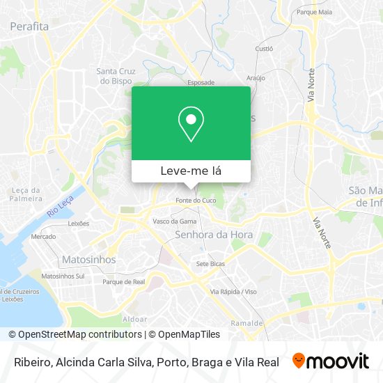 Ribeiro, Alcinda Carla Silva mapa