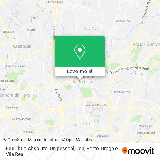 Equilíbrio Absoluto, Unipessoal, Lda mapa