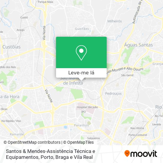 Santos & Mendes-Assistência Técnica e Equipamentos mapa