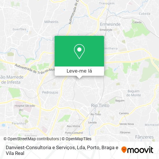 Danviest-Consultoria e Serviços, Lda mapa