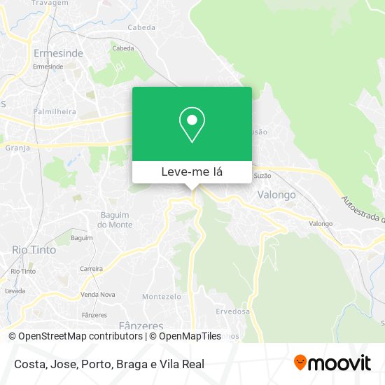Costa, Jose mapa
