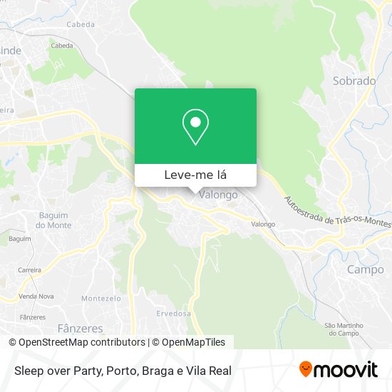 Sleep over Party mapa