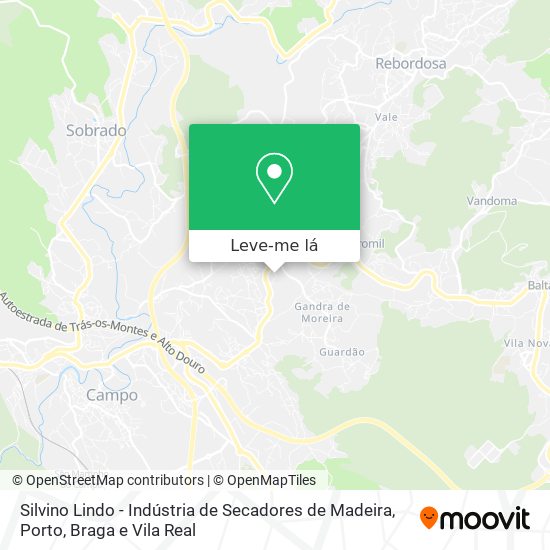 Silvino Lindo - Indústria de Secadores de Madeira mapa