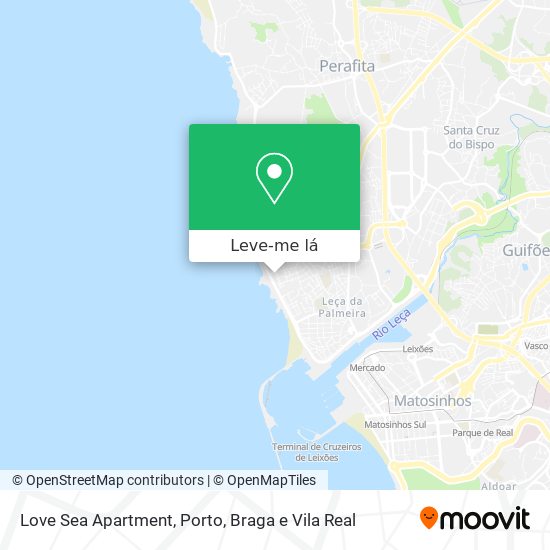Love Sea Apartment mapa