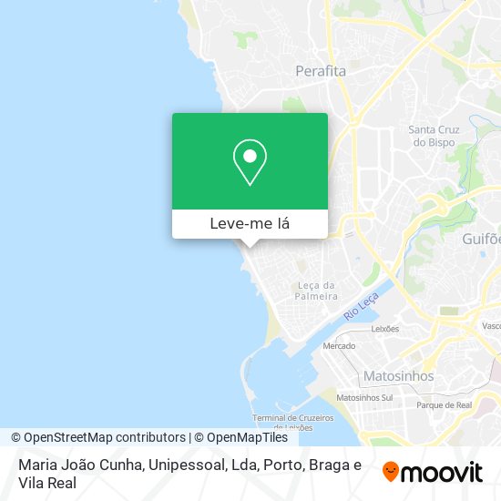 Maria João Cunha, Unipessoal, Lda mapa