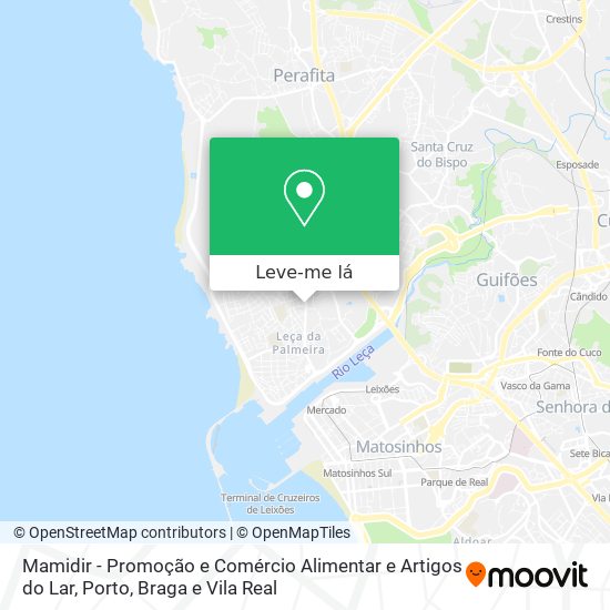 Mamidir - Promoção e Comércio Alimentar e Artigos do Lar mapa