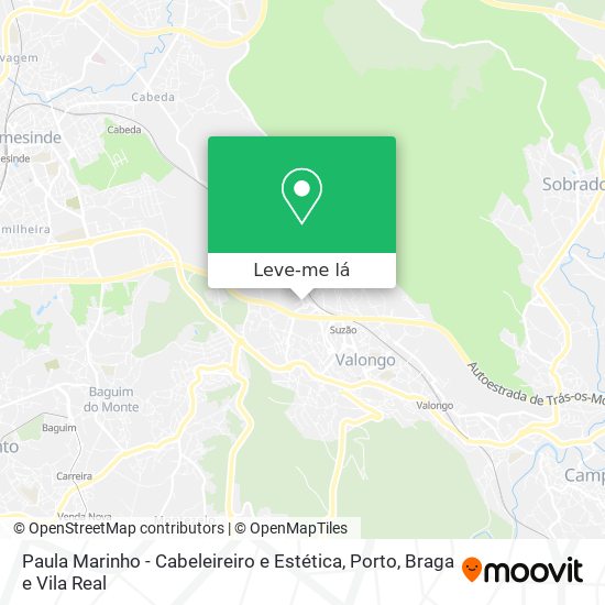 Paula Marinho - Cabeleireiro e Estética mapa