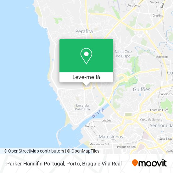 Parker Hannifin Portugal mapa