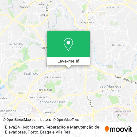 Eleva24 - Montagem, Reparação e Manutenção de Elevadores mapa