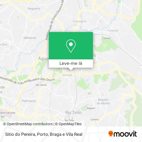 Sitio do Pereira mapa