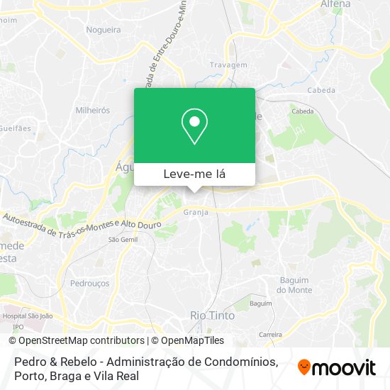 Pedro & Rebelo - Administração de Condomínios mapa