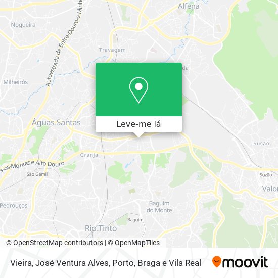 Vieira, José Ventura Alves mapa