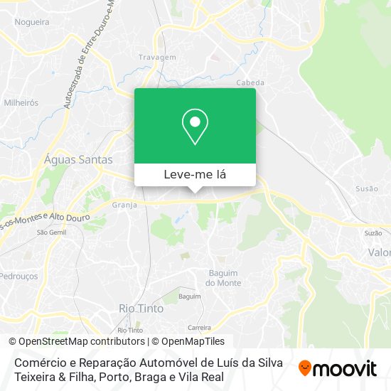 Comércio e Reparação Automóvel de Luís da Silva Teixeira & Filha mapa