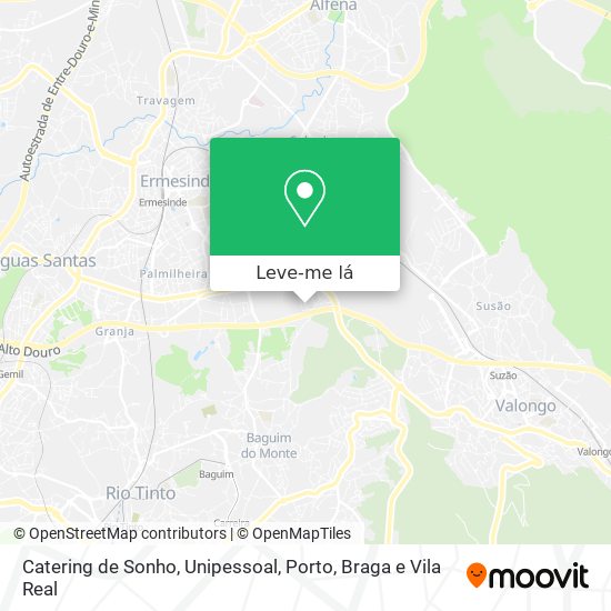 Catering de Sonho, Unipessoal mapa