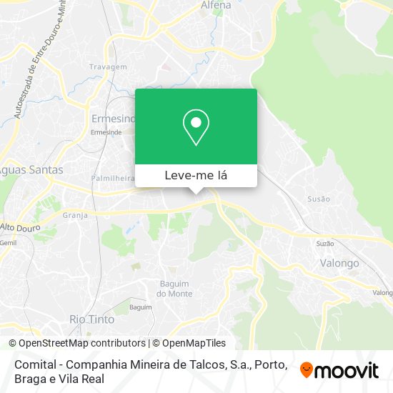 Comital - Companhia Mineira de Talcos, S.a. mapa