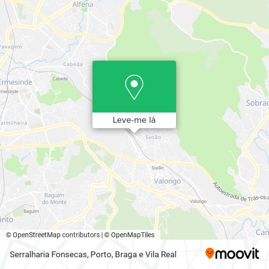 Serralharia Fonsecas mapa