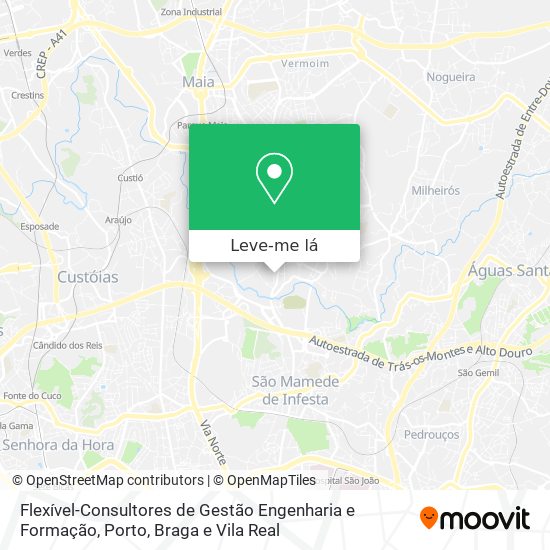 Flexível-Consultores de Gestão Engenharia e Formação mapa