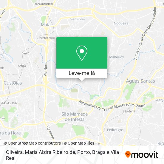 Oliveira, Maria Alzira Ribeiro de mapa