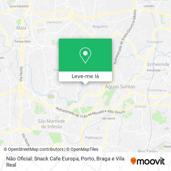 Não Oficial: Snack Cafe Europa mapa