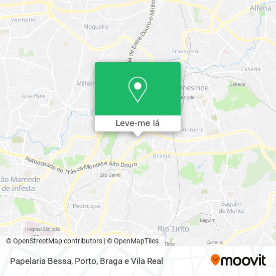 Papelaria Bessa mapa