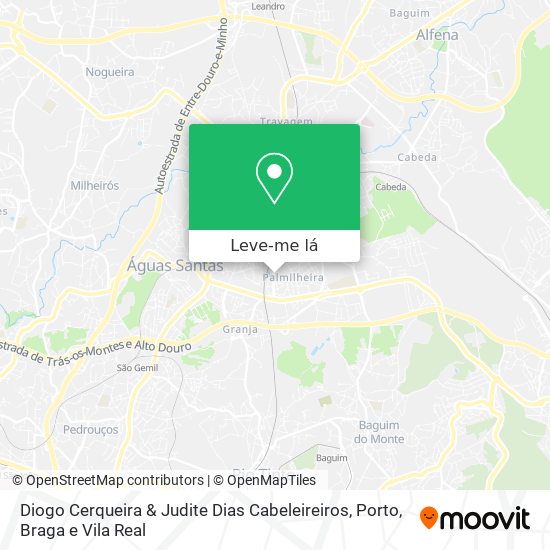 Diogo Cerqueira & Judite Dias Cabeleireiros mapa